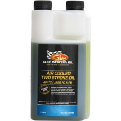 Gulf Western Air Cooled Premium Two Stroke Engine Oil 1L