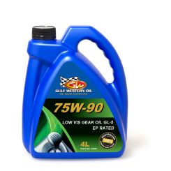 Gulf Western Low Vis 75W-90 Gear Lubricant 4L