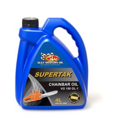 Gulf Western Supertak Chain Bar Oil 4L