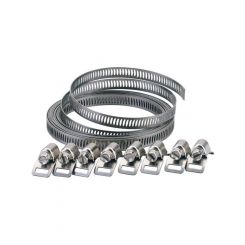 Draper Tools 8mm Wide Hose Clamp Set