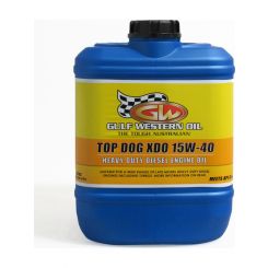 Gulf Western Top Dog XDO 15W-40 Diesel Engine Oil 10L