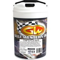 Gulf Western COMP 50 Plus 25W-70 High Viscosity Engine Oil 20L