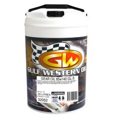 Gulf Western Gear Lube 85W-140 Multipurpose Gear Oil 20L