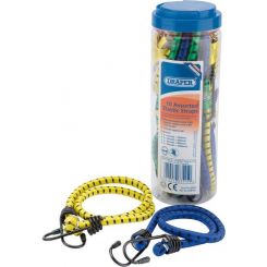 Draper Tools 10 Assorted Elastic Straps