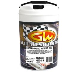 Gulf Western Superdraulic HVI 100 Anti Wear Hydraulic Oil 20L