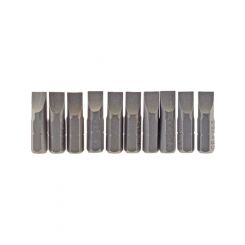 Draper Tools 6.5mm 1/4 Hex. Plain Slot Insert Bit 25mm Long X 10