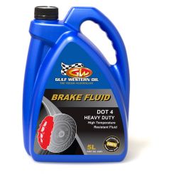 Gulf Western DOT 4 Brake Fluid 5L