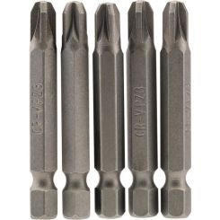 Draper Tools No.3 1/4 Hex. PZ Type Insert Bit 50mm Long X 5