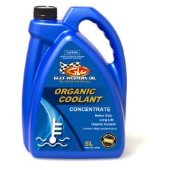 Gulf Western Long Life Anti Boil Coolant Organic Concentrate Red 5L