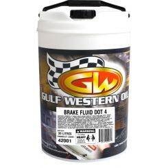 Gulf Western DOT 4 Brake Fluid 20L
