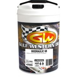 Gulf Western Biodraulic Fire Resistant VG 68 Hydraulic Oil 20L