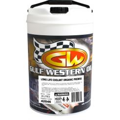 Gulf Western Long Life Premix Coolant Organic Red 20L