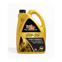 Gulf Western Euro Energy 5W-30 Full Synthetic Engine Oil 5L