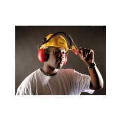 Draper Tools Safety Helmet With Ear Muffs And Visor