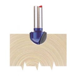 Draper Tools 1/4 Core Box 12.7 X 6.35mm Radius TCT Router Bit