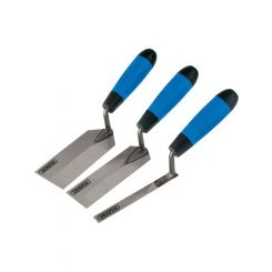 Draper Tools Edging Trowel Set 3 Piece