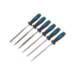Draper Tools 150mm Soft Grip Needle File Set 6 Piece