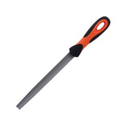 Bahco Half Round File, Smooth Cut, 150mm Ergo Handle