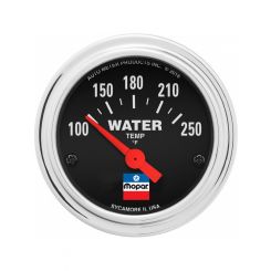 Auto Meter 2-1/16" Water Temp 2-1/16" 100-250`F Electric Mopar Classic