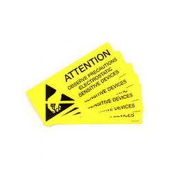 Botron ESD Warning Sign 4"x10"