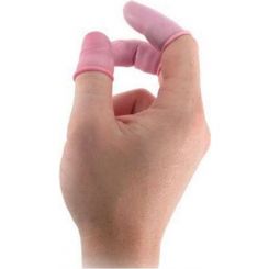 Botron Pink Anti-Static Finger Cots, Small