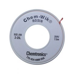 Chemtronics Chem-Wik Rosin, Grey, 0.8mm-25ft