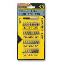 CK Tools Bit Set (25mm) Set of 33