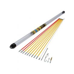 CK Tools MightyRod PRO Cable Rod Standard Set 10m
