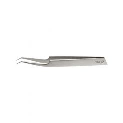 D-Tech Economy Precision Tweezers, 115mm Curved, Angled, Pointed Tip