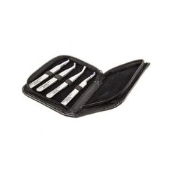 D-Tech SMT Stainless Steel Anti-magnetic Tweezers, 4 Piece