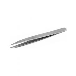 D-Tech Economy Precision Micro Tweezers, 9mm Fine, Straight Tip
