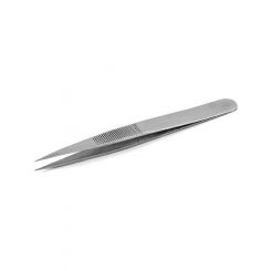 D-Tech Economy Precision Tweezers, 120mm Straight Pointed Tip
