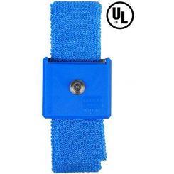 Desco 0 Elastic Adjustable Wristband, Blue, 4mm