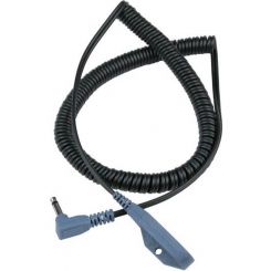 Desco Dual-Wire 5.5M Snap-One Coil Cord with Right Angle, 4mm