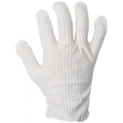 Desco Static Dissipative Gloves, Women's, Small, Pair