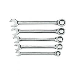 Gearwrench 5 Pc. 12 Point Ratcheting Combination Metric Wrench Set