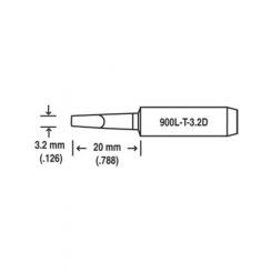Hakko Large Tip Shape 3.2D