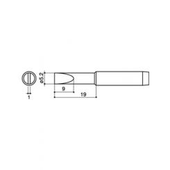 Hakko Medium Tip Shape S3