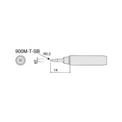 Hakko Medium Tip Shape SB