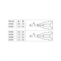 Hakko Desolder Nozzle 0.8mm Slim