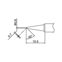 Hakko Solder Tip To Suit FX888D