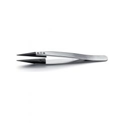 IdealTek 3 Replaceable Tips Tweezers : AntiMagnetic AntiAcid