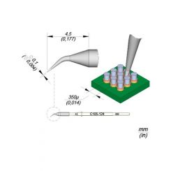 JBC Cartridge Bent 0,1 S1