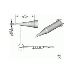 JBC Cartridge Conical 0.3 S1