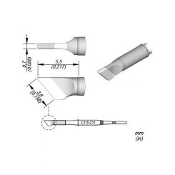 JBC Cartridge Knife 3.5x0.7
