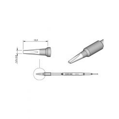 JBC 1.8mm Chisel Cartridge Tip