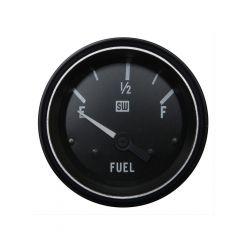 Stewart Warner Gauge HD Fuel Level Empty-Full 2-1/16" Dia Elec Black