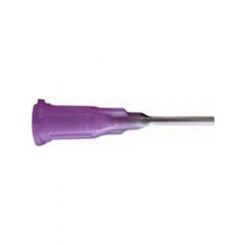 Jensen Dispensing Needle Luer Lock 16AWG x 12.7mm Purple 25pk (16-0.5)