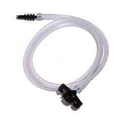 Jensen 30/50 cc 3ft Black Barbed X-Series Syringe Adaptor 1/4" OD Tubing (30A-X)