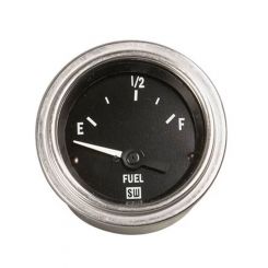 Stewart Warner Gauge Fuel Level Empty/Full 0/90 2-1/16" Elec Black